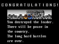 une photo d'Ã©cran de Guerilla War sur Nintendo Nes